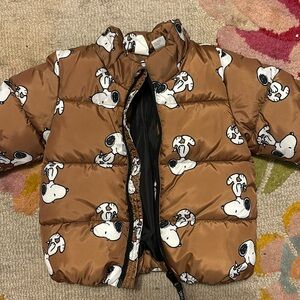 H&M Snoopy Toddler Coat